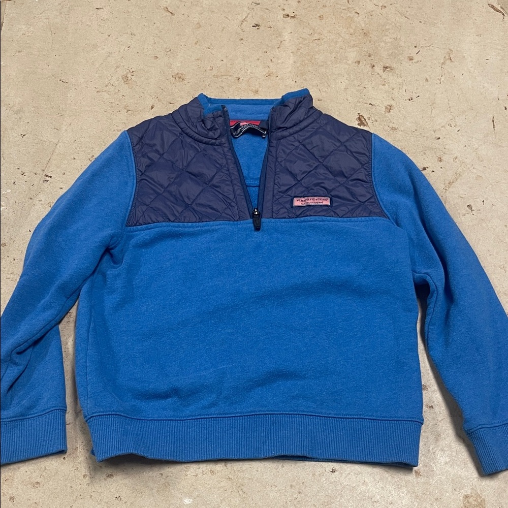 Vineyard Vines Kids Blue Quilted Puffer Jacket